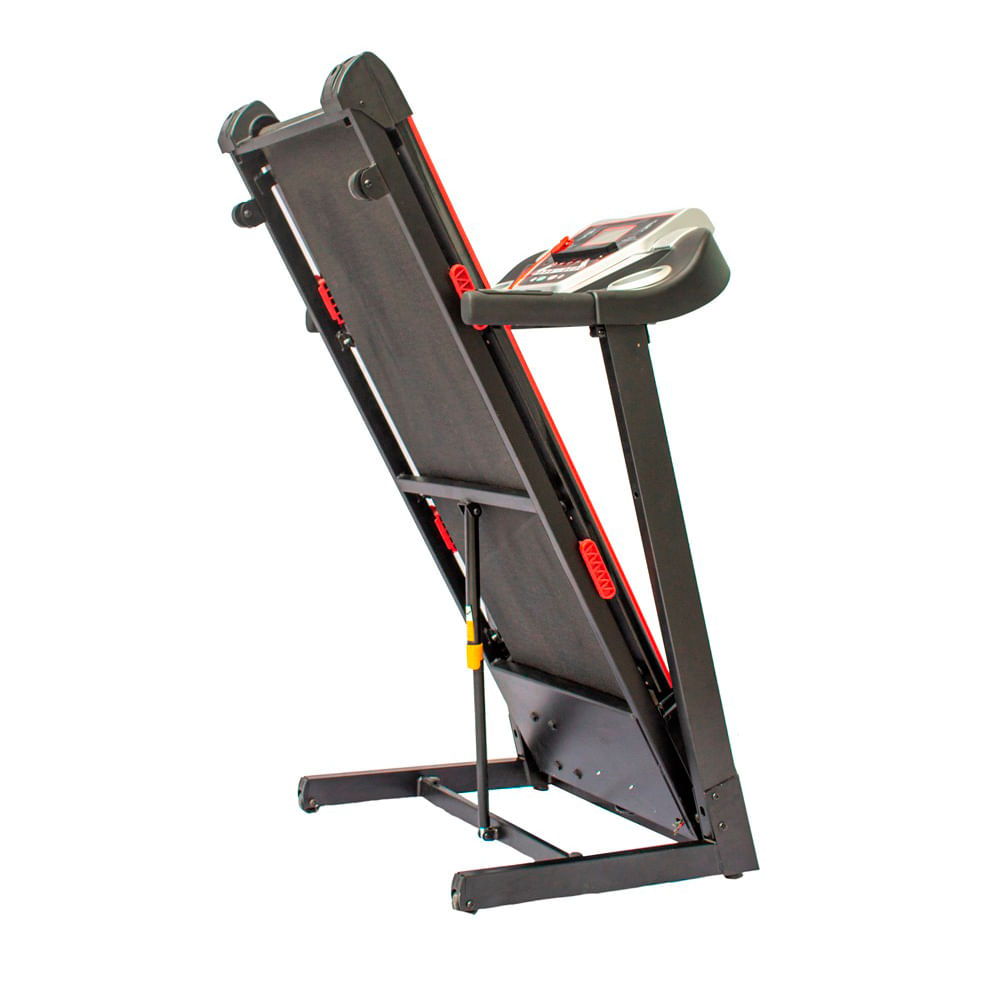 Trotadora Eléctrica Sport Fitness, motor 2.5 hp, velocidad máx 14 km/h, máx 110 kg, negro